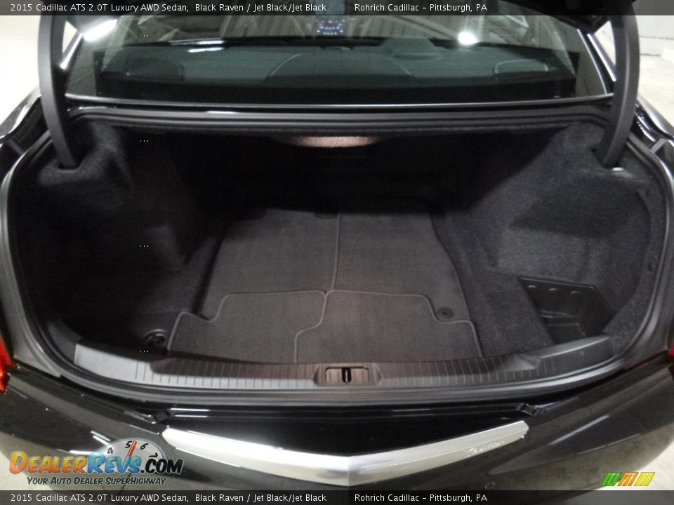 2015 Cadillac ATS 2.0T Luxury AWD Sedan Black Raven / Jet Black/Jet Black Photo #14