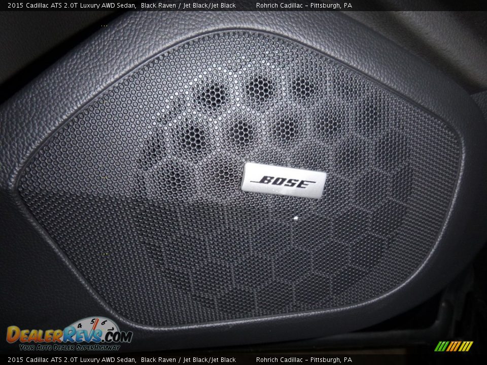 2015 Cadillac ATS 2.0T Luxury AWD Sedan Black Raven / Jet Black/Jet Black Photo #18