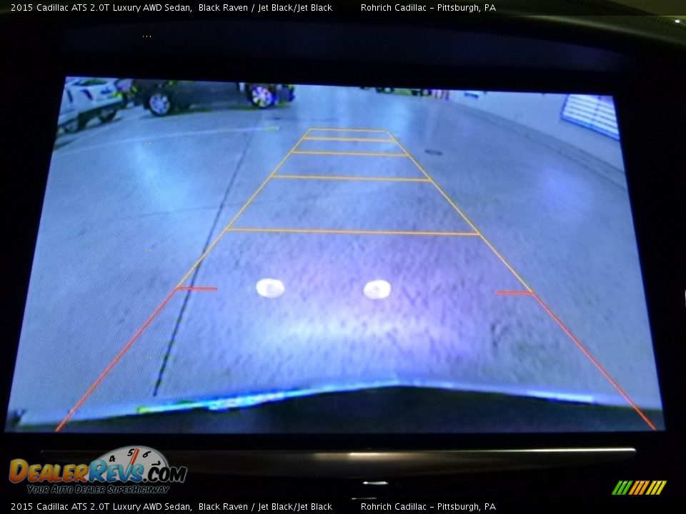 2015 Cadillac ATS 2.0T Luxury AWD Sedan Black Raven / Jet Black/Jet Black Photo #23