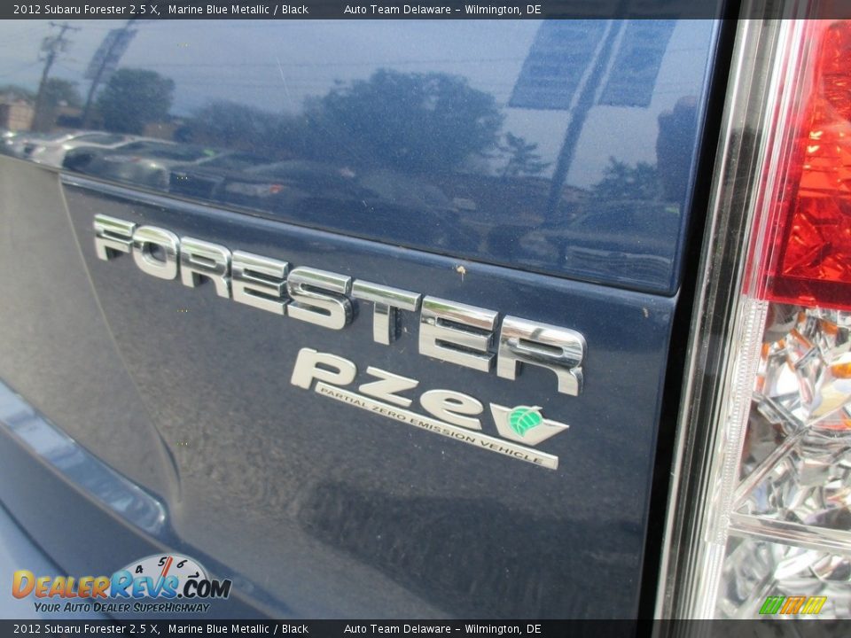 2012 Subaru Forester 2.5 X Marine Blue Metallic / Black Photo #26