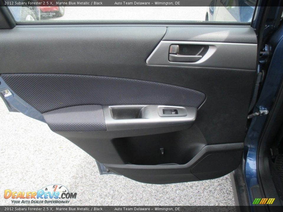 2012 Subaru Forester 2.5 X Marine Blue Metallic / Black Photo #28