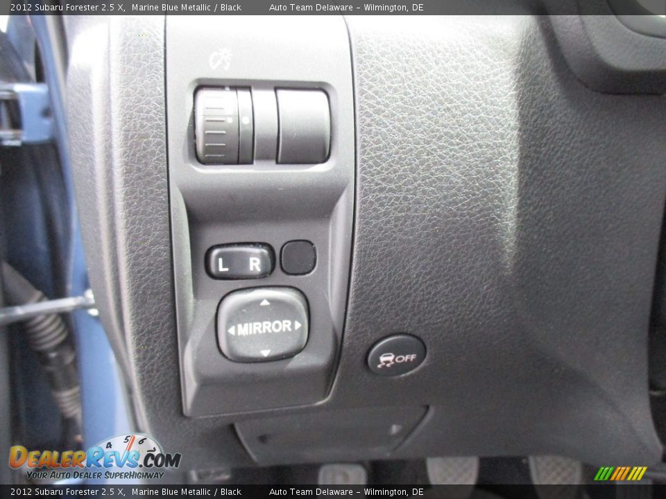 2012 Subaru Forester 2.5 X Marine Blue Metallic / Black Photo #33