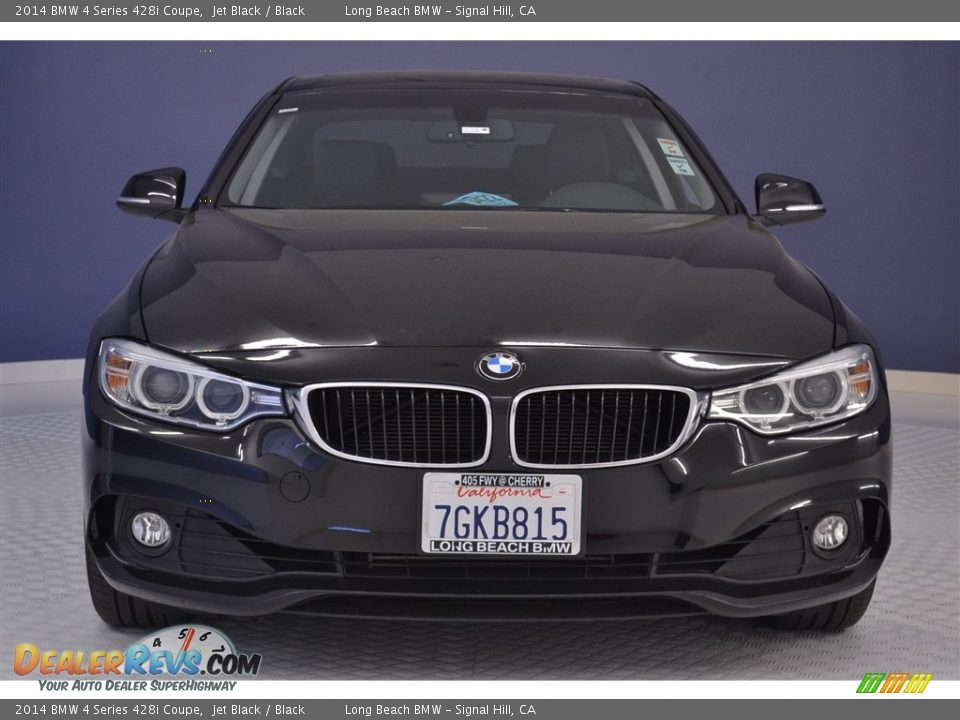 2014 BMW 4 Series 428i Coupe Jet Black / Black Photo #2