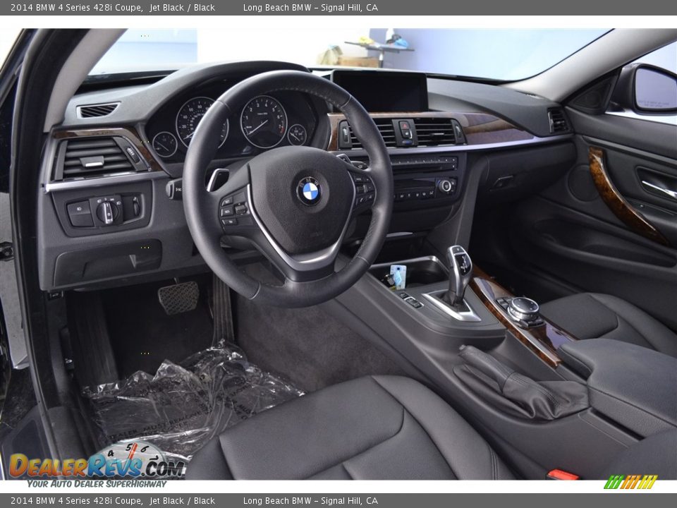 2014 BMW 4 Series 428i Coupe Jet Black / Black Photo #12