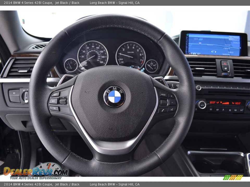 2014 BMW 4 Series 428i Coupe Jet Black / Black Photo #29