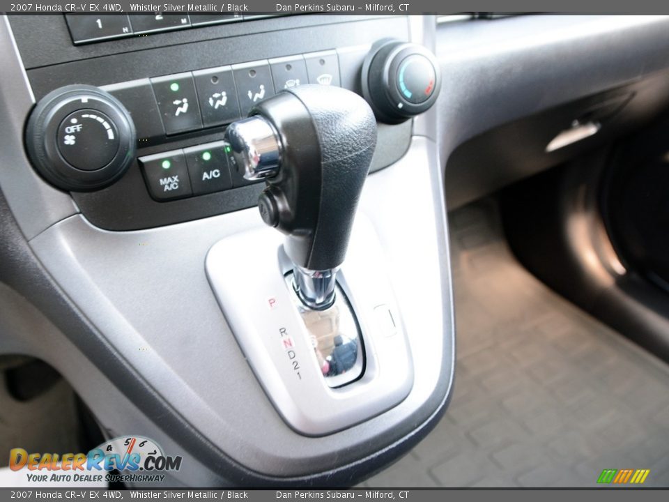 2007 Honda CR-V EX 4WD Whistler Silver Metallic / Black Photo #13