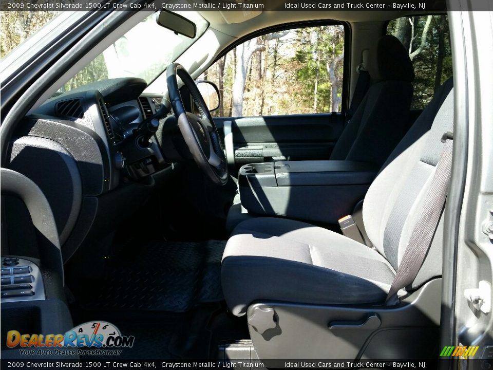 2009 Chevrolet Silverado 1500 LT Crew Cab 4x4 Graystone Metallic / Light Titanium Photo #15