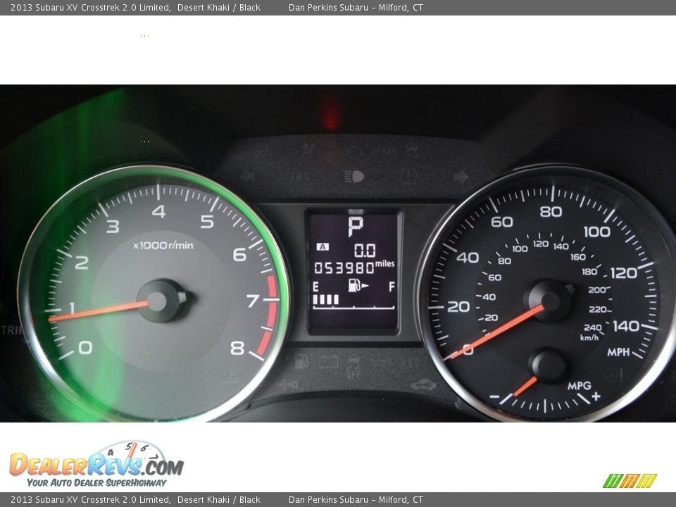 2013 Subaru XV Crosstrek 2.0 Limited Desert Khaki / Black Photo #16