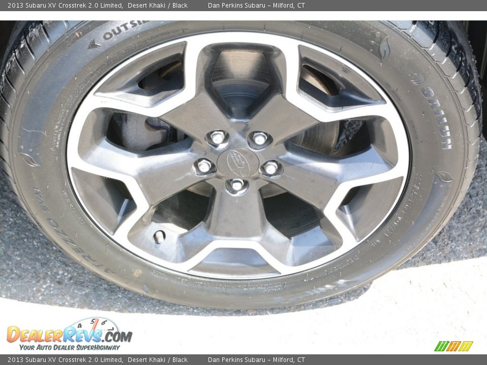 2013 Subaru XV Crosstrek 2.0 Limited Desert Khaki / Black Photo #24