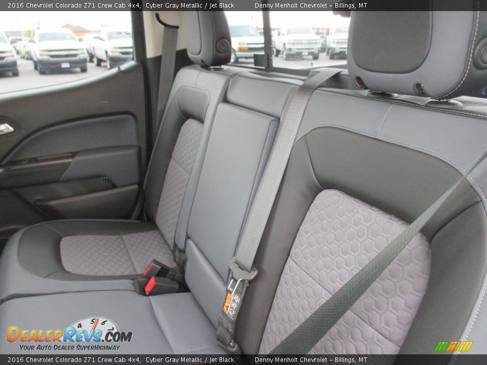 2016 Chevrolet Colorado Z71 Crew Cab 4x4 Cyber Gray Metallic / Jet Black Photo #9