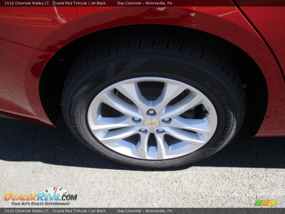 2016 Chevrolet Malibu LT Crystal Red Tintcoat / Jet Black Photo #3