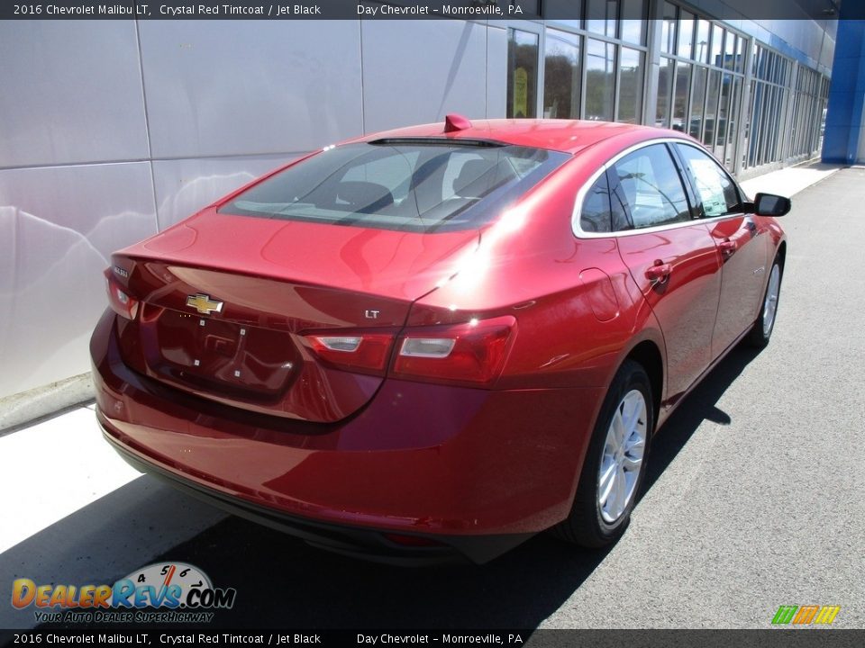 2016 Chevrolet Malibu LT Crystal Red Tintcoat / Jet Black Photo #4