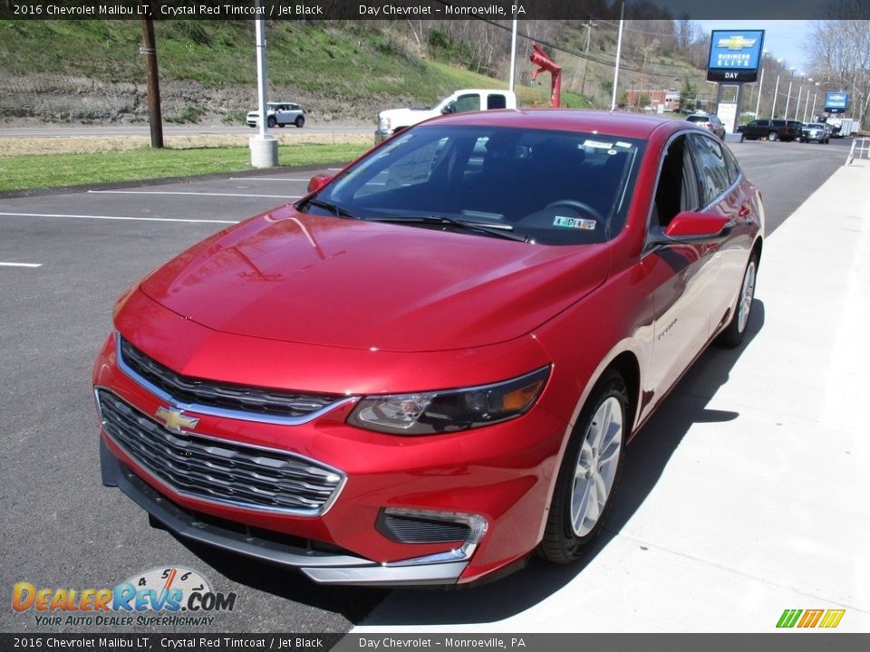 2016 Chevrolet Malibu LT Crystal Red Tintcoat / Jet Black Photo #7