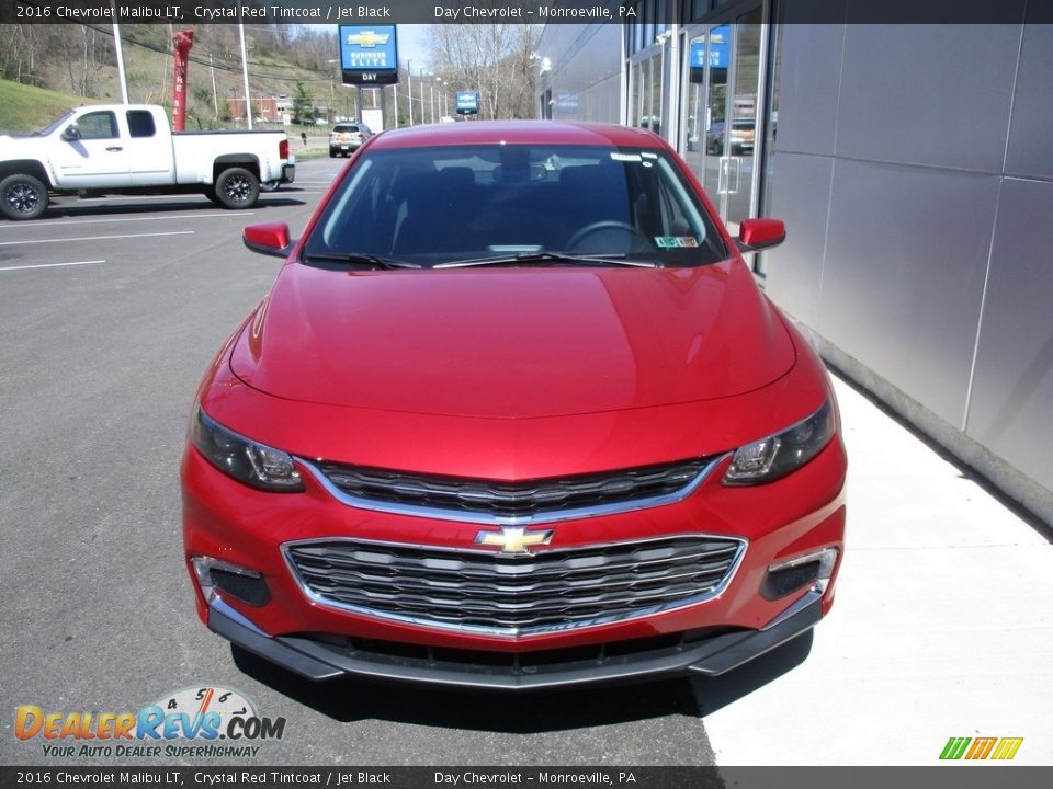 2016 Chevrolet Malibu LT Crystal Red Tintcoat / Jet Black Photo #8
