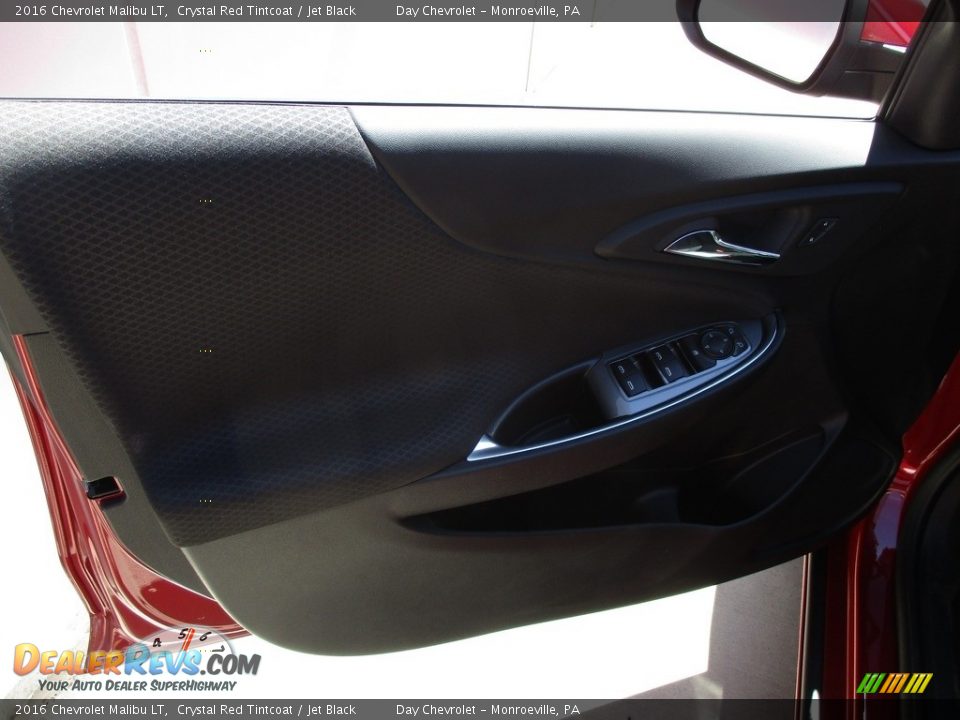 2016 Chevrolet Malibu LT Crystal Red Tintcoat / Jet Black Photo #10