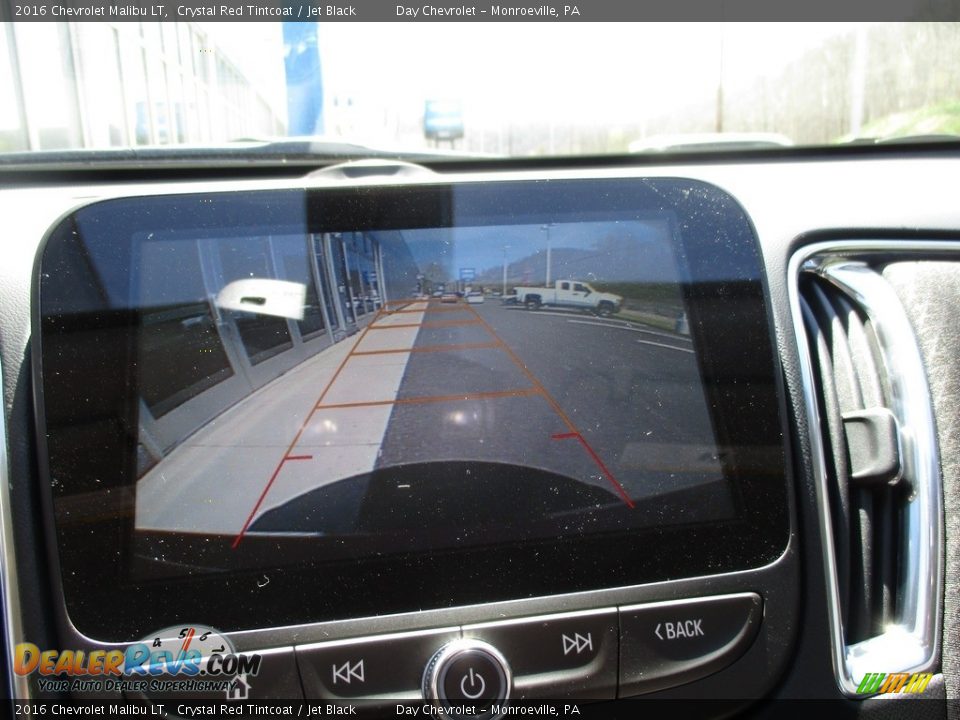 2016 Chevrolet Malibu LT Crystal Red Tintcoat / Jet Black Photo #16