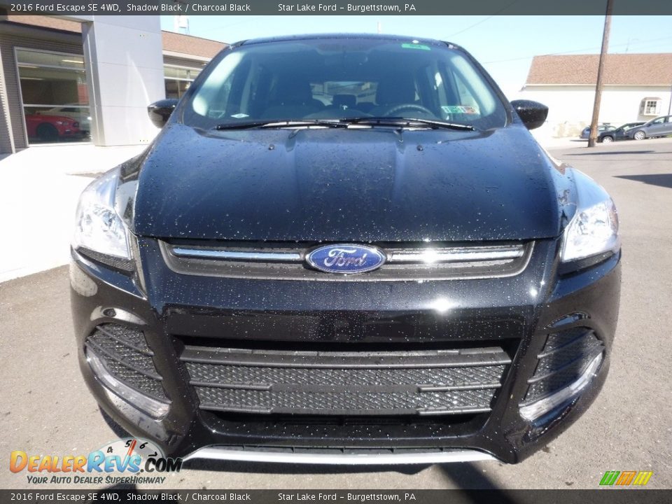 2016 Ford Escape SE 4WD Shadow Black / Charcoal Black Photo #2