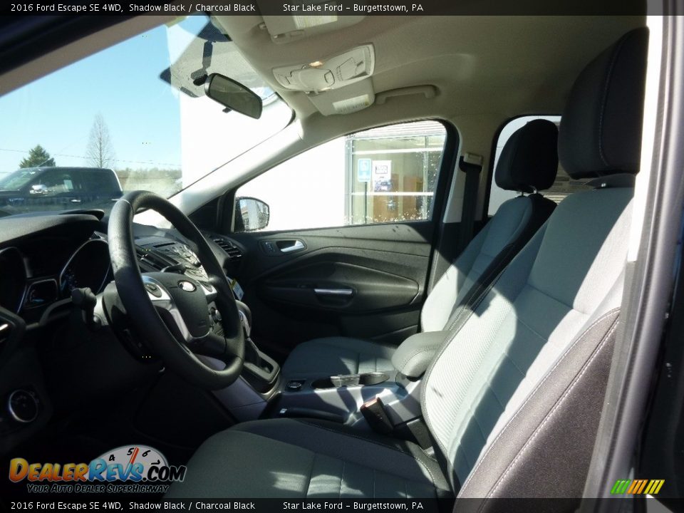 2016 Ford Escape SE 4WD Shadow Black / Charcoal Black Photo #11