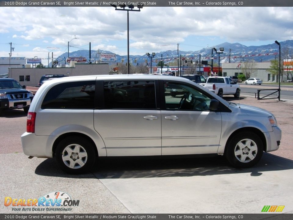 2010 Dodge Grand Caravan SE Bright Silver Metallic / Medium Slate Gray/Light Shale Photo #6