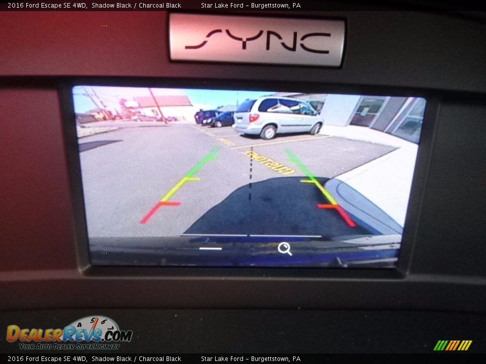 2016 Ford Escape SE 4WD Shadow Black / Charcoal Black Photo #18