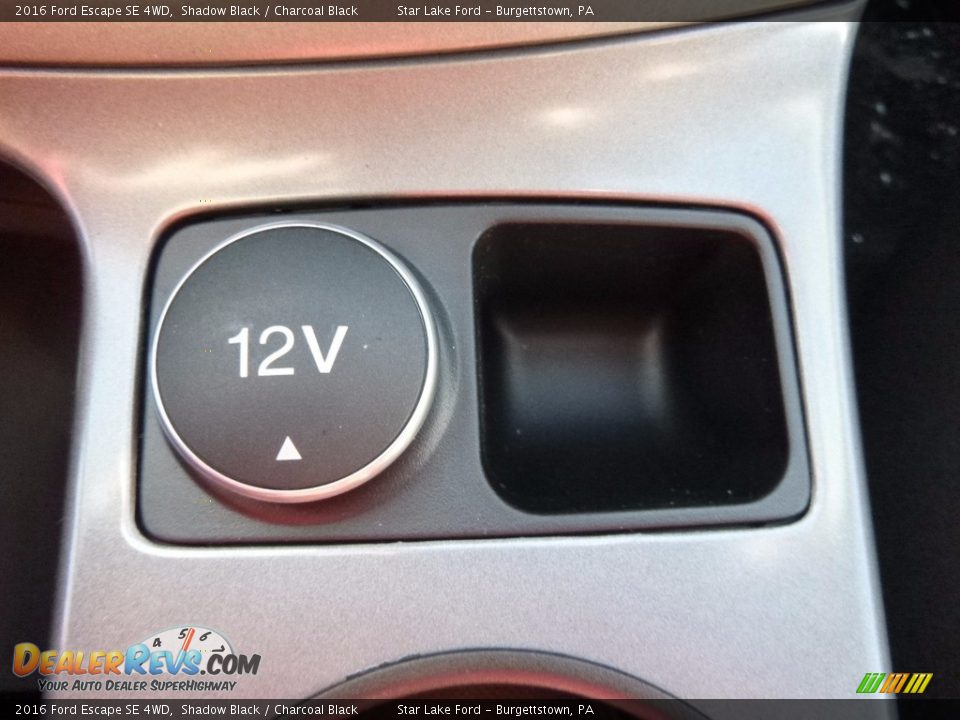2016 Ford Escape SE 4WD Shadow Black / Charcoal Black Photo #19