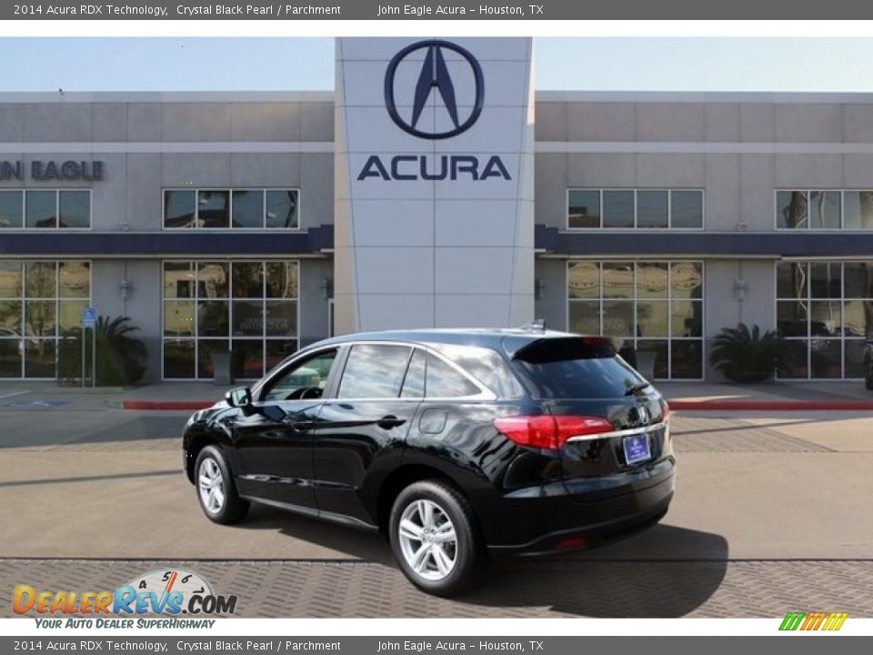 2014 Acura RDX Technology Crystal Black Pearl / Parchment Photo #5