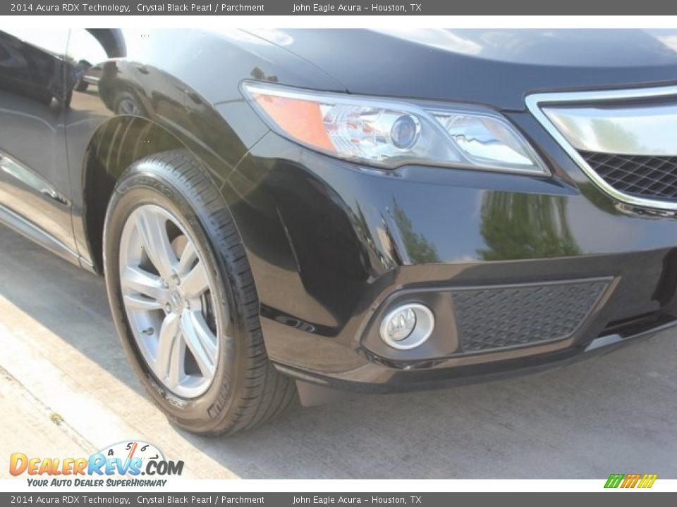 2014 Acura RDX Technology Crystal Black Pearl / Parchment Photo #10