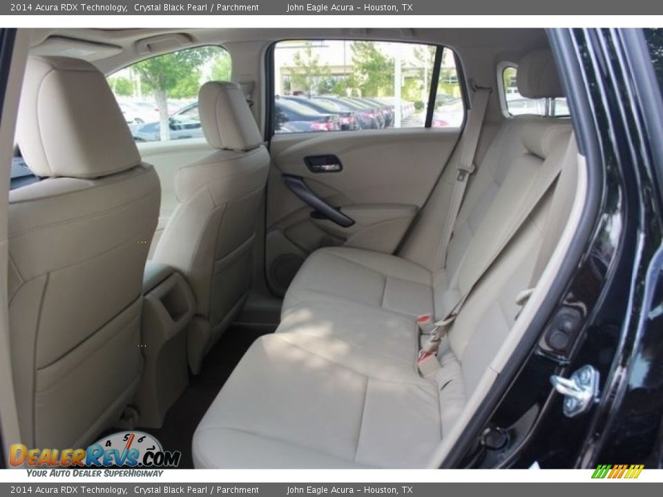 2014 Acura RDX Technology Crystal Black Pearl / Parchment Photo #15