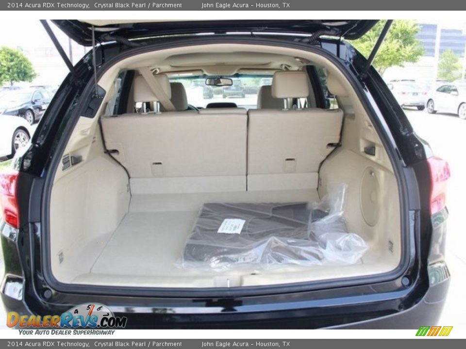 2014 Acura RDX Technology Crystal Black Pearl / Parchment Photo #16
