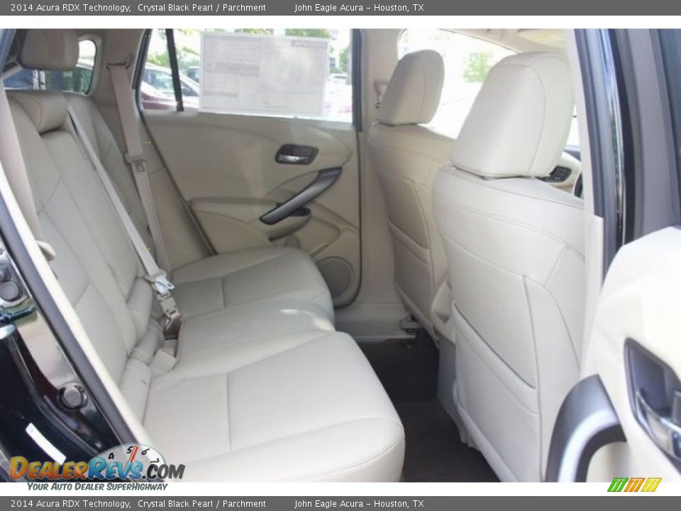 2014 Acura RDX Technology Crystal Black Pearl / Parchment Photo #20