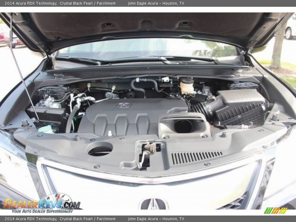 2014 Acura RDX Technology Crystal Black Pearl / Parchment Photo #23