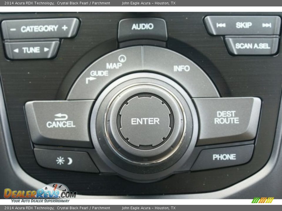 2014 Acura RDX Technology Crystal Black Pearl / Parchment Photo #33