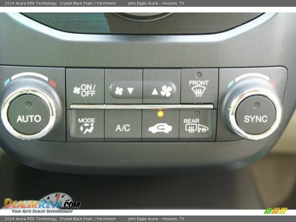 2014 Acura RDX Technology Crystal Black Pearl / Parchment Photo #34