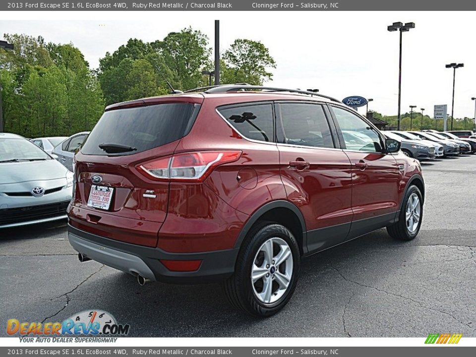 2013 Ford Escape SE 1.6L EcoBoost 4WD Ruby Red Metallic / Charcoal Black Photo #3