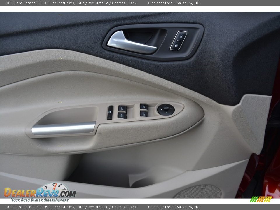 2013 Ford Escape SE 1.6L EcoBoost 4WD Ruby Red Metallic / Charcoal Black Photo #8