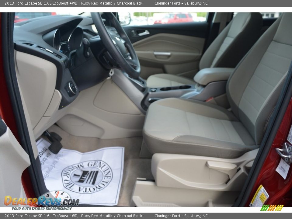 2013 Ford Escape SE 1.6L EcoBoost 4WD Ruby Red Metallic / Charcoal Black Photo #9