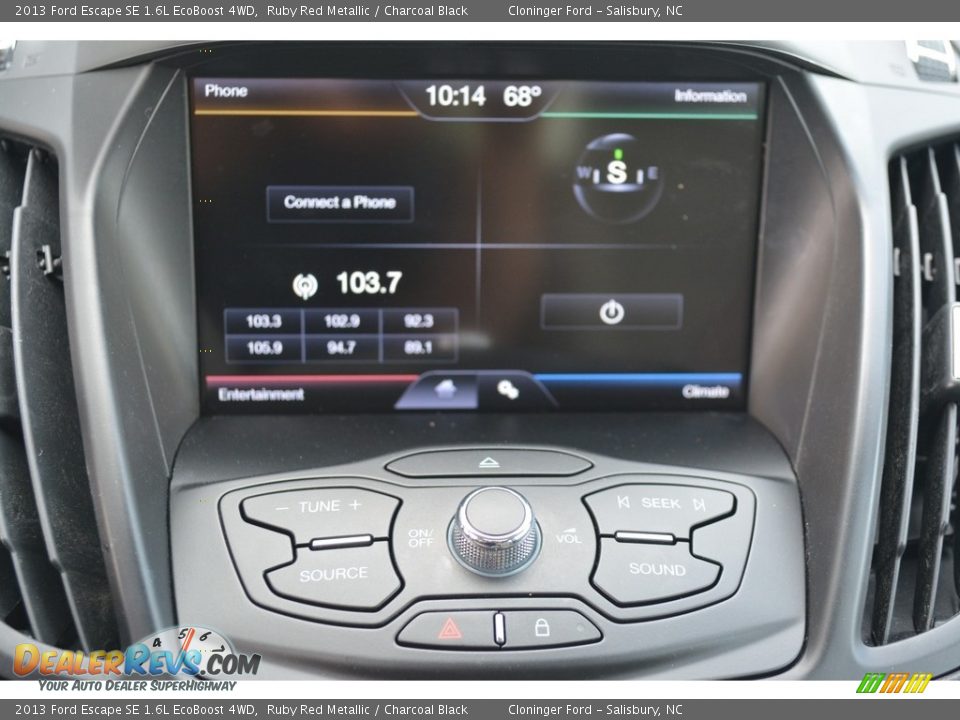 2013 Ford Escape SE 1.6L EcoBoost 4WD Ruby Red Metallic / Charcoal Black Photo #18