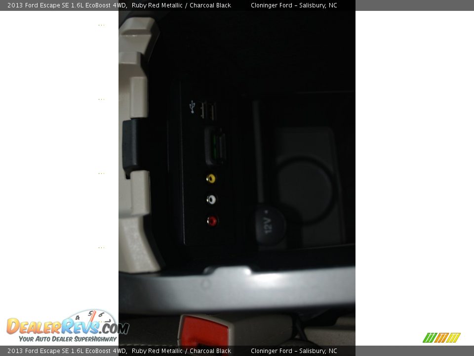 2013 Ford Escape SE 1.6L EcoBoost 4WD Ruby Red Metallic / Charcoal Black Photo #20