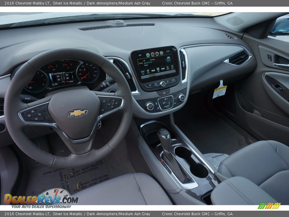 2016 Chevrolet Malibu LT Silver Ice Metallic / Dark Atmosphere/Medium Ash Gray Photo #9