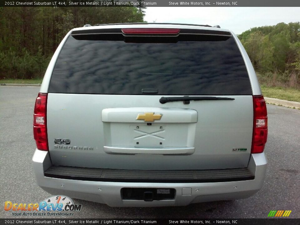 2012 Chevrolet Suburban LT 4x4 Silver Ice Metallic / Light Titanium/Dark Titanium Photo #6