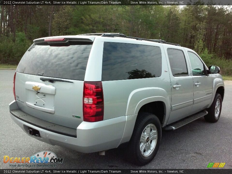 2012 Chevrolet Suburban LT 4x4 Silver Ice Metallic / Light Titanium/Dark Titanium Photo #7