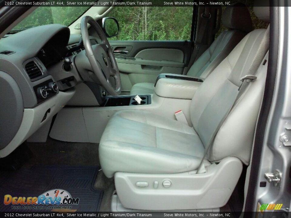 2012 Chevrolet Suburban LT 4x4 Silver Ice Metallic / Light Titanium/Dark Titanium Photo #9