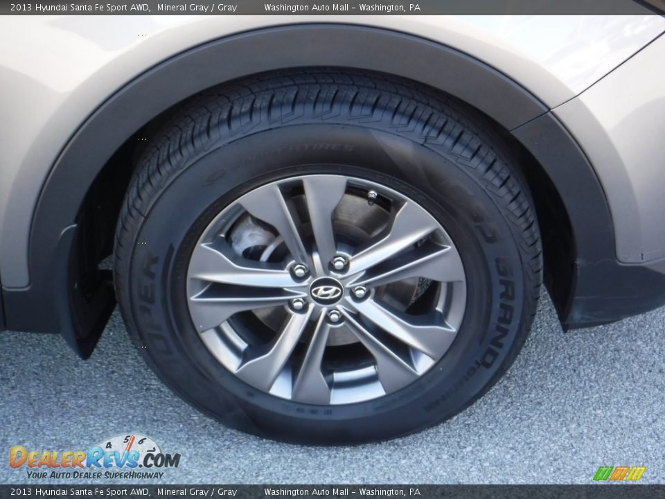 2013 Hyundai Santa Fe Sport AWD Mineral Gray / Gray Photo #3