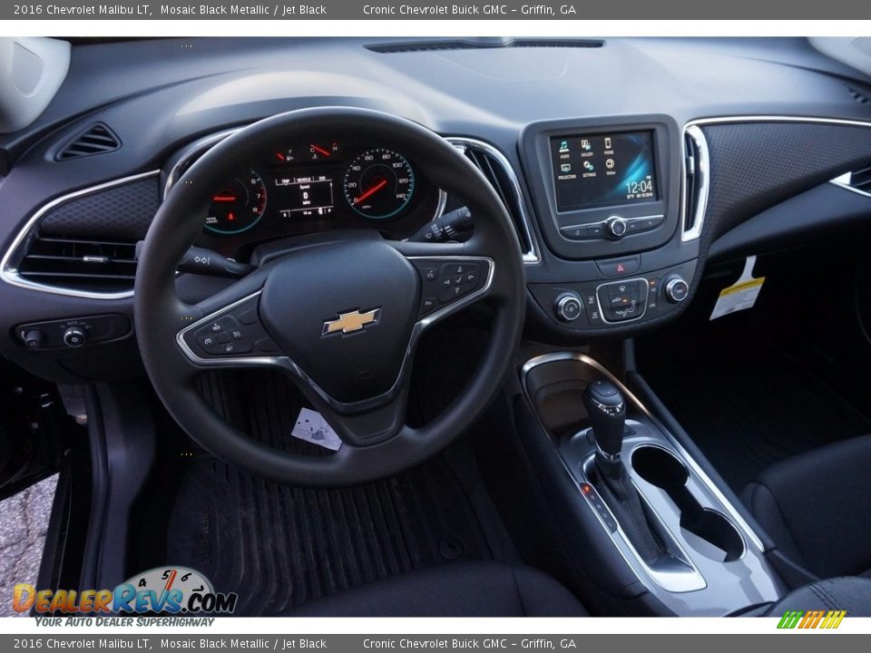 2016 Chevrolet Malibu LT Mosaic Black Metallic / Jet Black Photo #10