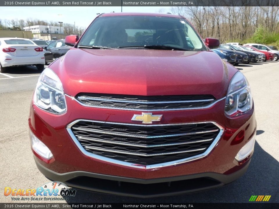 2016 Chevrolet Equinox LT AWD Siren Red Tintcoat / Jet Black Photo #2