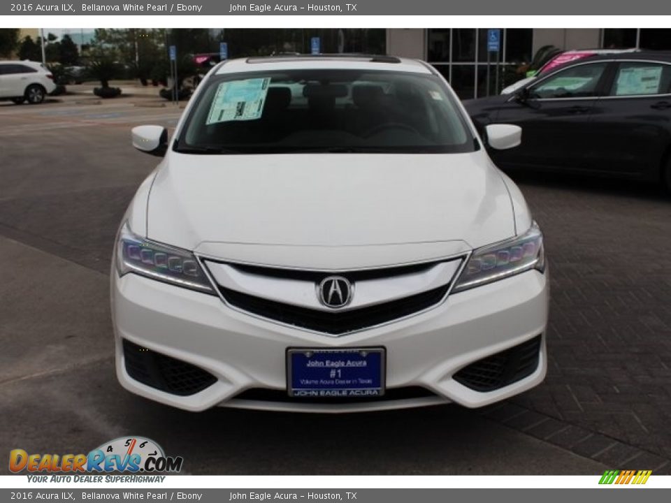 2016 Acura ILX Bellanova White Pearl / Ebony Photo #2