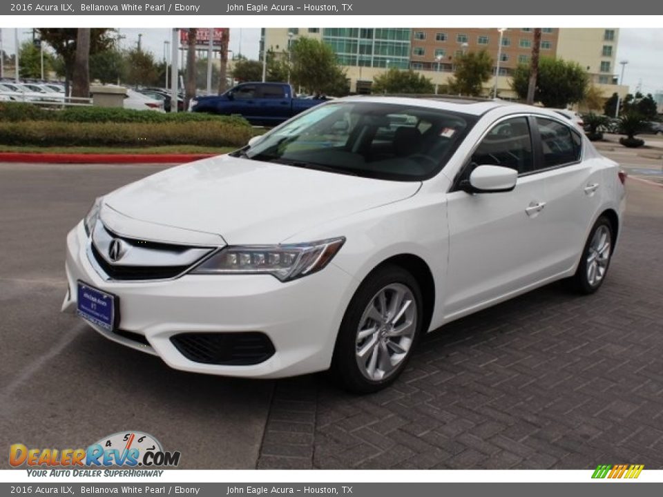 2016 Acura ILX Bellanova White Pearl / Ebony Photo #3