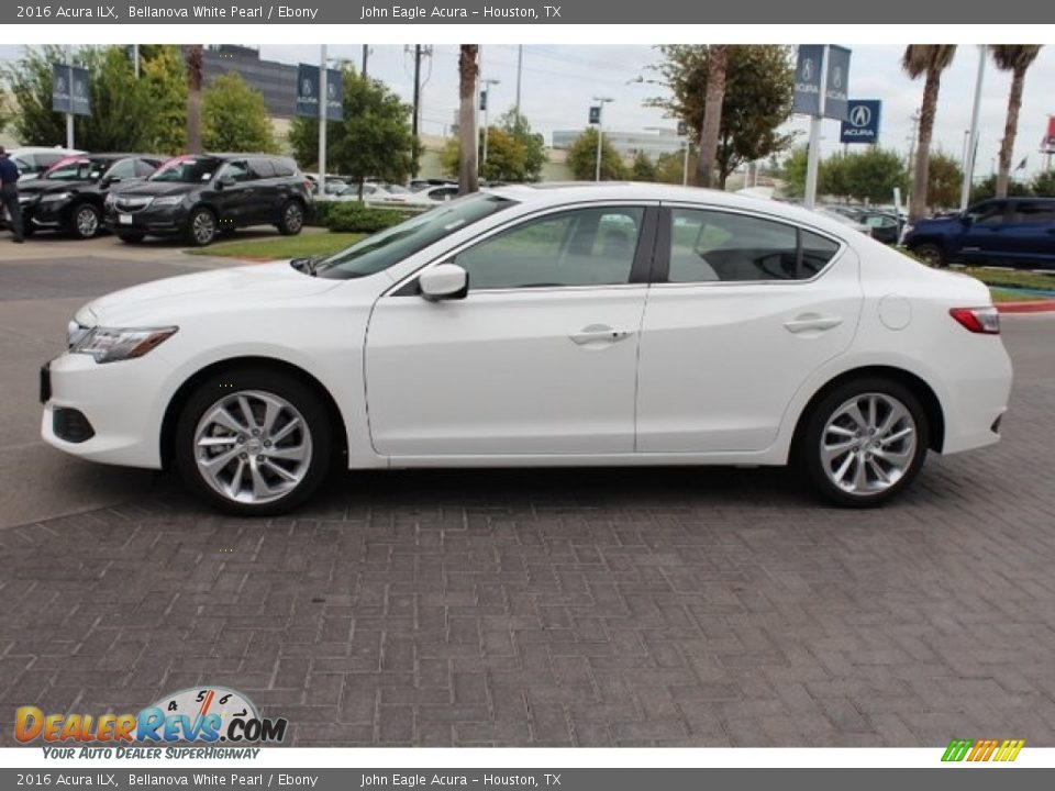 2016 Acura ILX Bellanova White Pearl / Ebony Photo #4