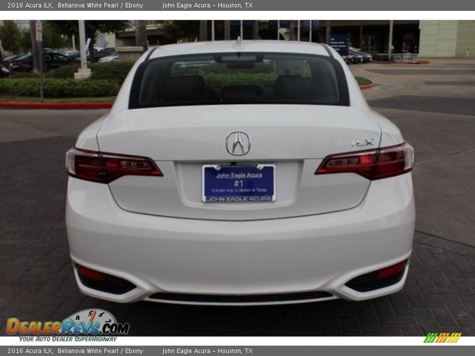2016 Acura ILX Bellanova White Pearl / Ebony Photo #6