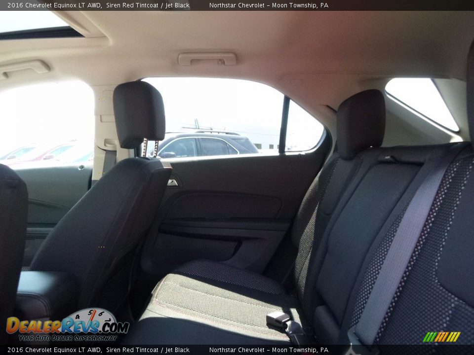 2016 Chevrolet Equinox LT AWD Siren Red Tintcoat / Jet Black Photo #11